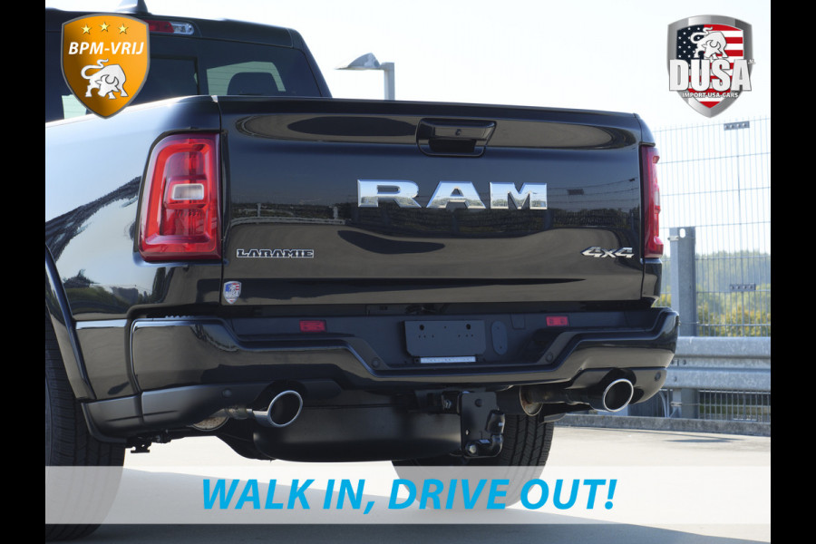 Dodge Ram 1500 | Laramie | Sport | Crew Cab | 4X4 | Panorama | 12-inch Touchscreen | Sport | BPM VRIJ Getoonde accessoires zijn verkrijgbaar tegen meerprijs