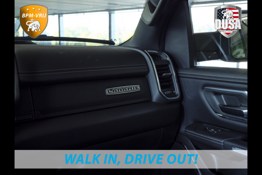 Dodge Ram 1500 | Laramie | Sport | Crew Cab | 4X4 | Panorama | 12-inch Touchscreen | Sport | BPM VRIJ Getoonde accessoires zijn verkrijgbaar tegen meerprijs