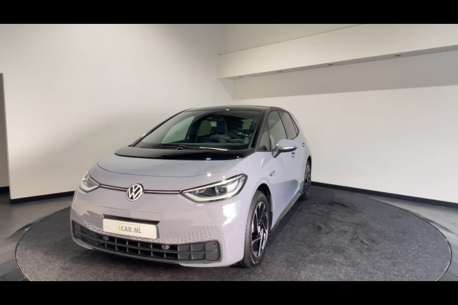 Volkswagen ID.3 Pro 58 kWh "18 inch Lichtmetalen Velgen | Zwart dak | Parkeersensoren