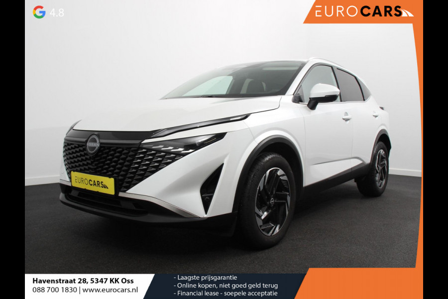 Nissan QASHQAI 1.3 MHEV Automaat N-Connecta | Navigatie | Climate Control | Sfeerverlichting | Camera 360 | Led | Dab | Verwarmde voorstoelen | Adaptive Cruise Control | Digitale Cockpit | Lichtmetalen Velgen