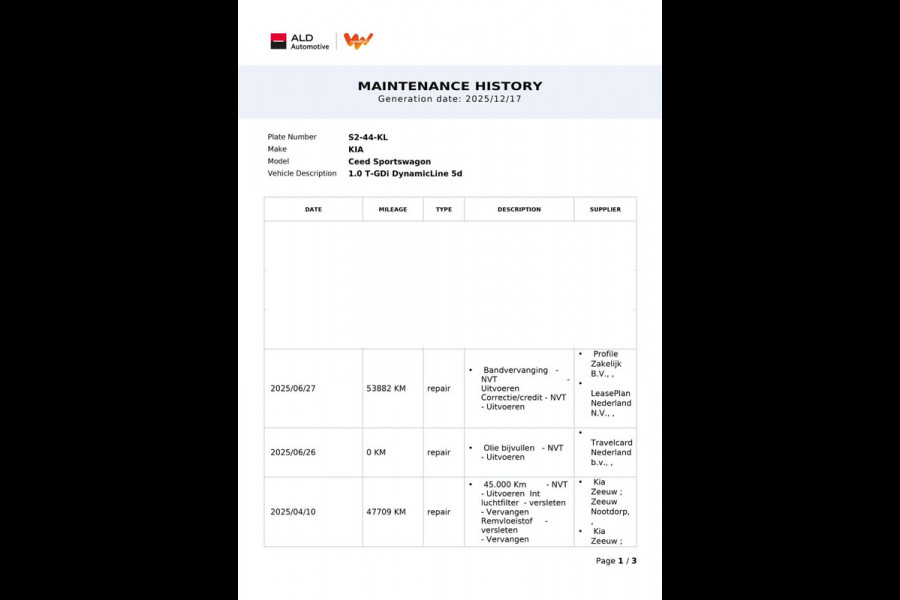 Kia Ceed Sportswagon 1.0 T-GDi DynamicLine|120PK|APPLE CARPLAY, ANDROID AUTO|CAMERA|CRUISE,CLIMA|PDC|1E EIG.|INCL.BTW|NL-AUTO|NAP|