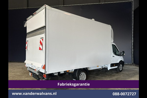 Ford Transit 2.0 TDCI 155pk Bakwagen 226cm Hoog Laadklep Fabrieksgarantie Euro6 Airco | Camera | Cruisecontrol Verwarmde voorruit, Bijrijdersbank