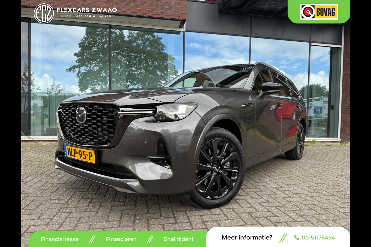 Mazda CX-80 2.5 e-SkyActiv PHEV Homura Plus 7p - Pano - Leder - Bose - Automaat - Camera