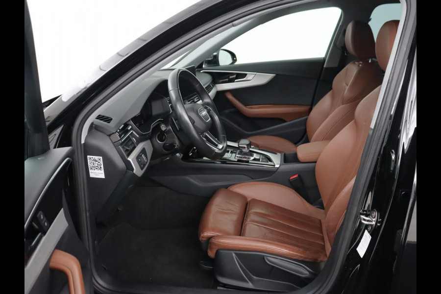 Audi A4 35 TFSI Business Edition | Leder | Stoelverwarming | Adaptive cruise | Virtual Cockpit | Sportstoelen | Carplay | Full LED | Navigatie | Parkeerhulp | Climate control | DAB | Bluetooth