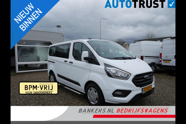 Ford Transit Custom 2.0 TDCI 110PK, L1H1, Airco, Combi-9 Persoons, Meerdere op voorraad