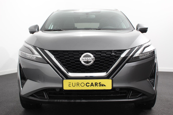 Nissan QASHQAI 1.3 MHEV DIG-T 158pk Xtronic Tekna+ | Navigatie | Apple Carplay/Android Auto | Parkeersensoren | 360 camera | Adaptive cruise control | Elektrisch panoramadak | Elektrische achterklep | Elektrische bestuurderstoel | Stoel-en stuurverwarming | Ledverlichting | Climate Control