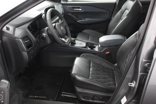 Nissan QASHQAI 1.3 MHEV DIG-T 158pk Xtronic Tekna+ | Navigatie | Apple Carplay/Android Auto | Parkeersensoren | 360 camera | Adaptive cruise control | Elektrisch panoramadak | Elektrische achterklep | Elektrische bestuurderstoel | Stoel-en stuurverwarming | Ledverlichting | Climate Control