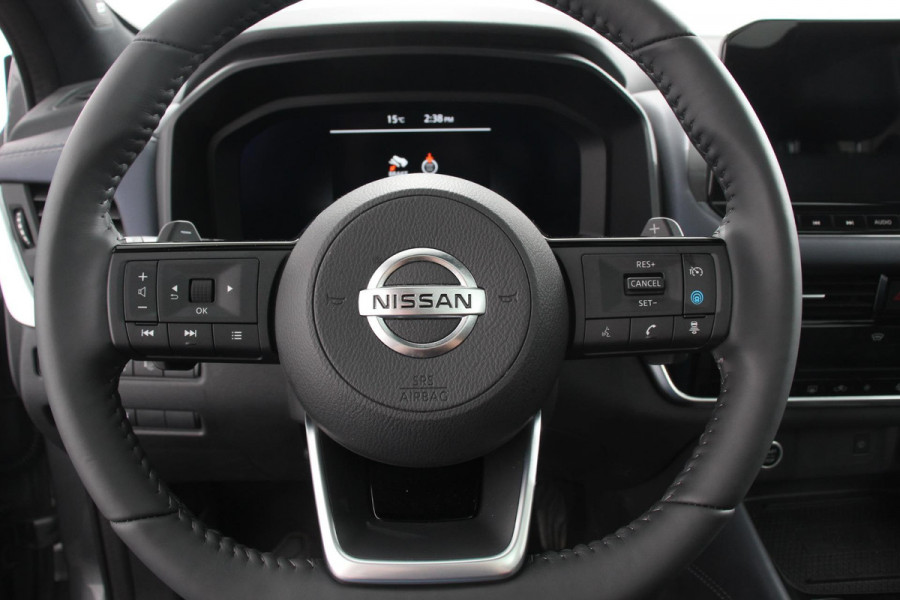 Nissan QASHQAI 1.3 MHEV DIG-T 158pk Xtronic Tekna+ | Navigatie | Apple Carplay/Android Auto | Parkeersensoren | 360 camera | Adaptive cruise control | Elektrisch panoramadak | Elektrische achterklep | Elektrische bestuurderstoel | Stoel-en stuurverwarming | Ledverlichting | Climate Control