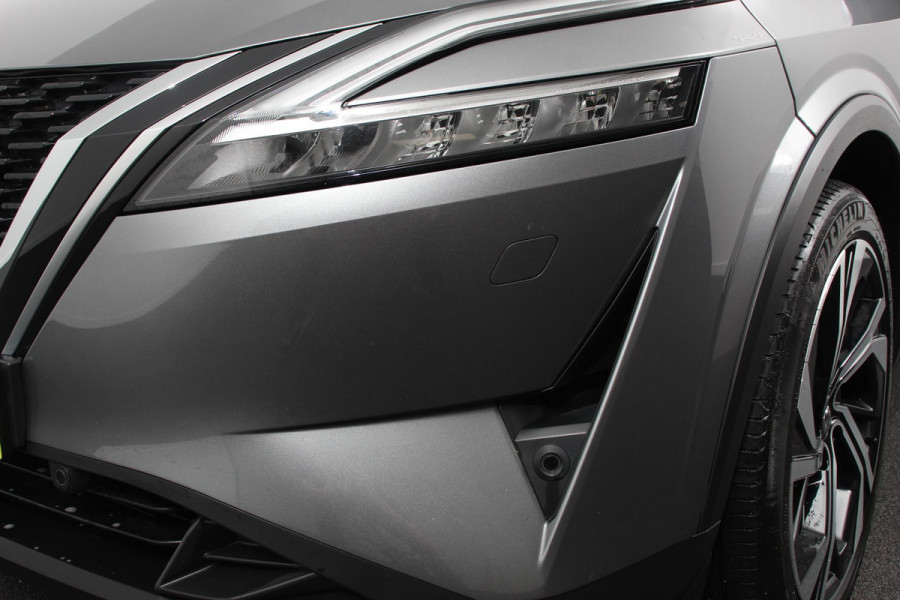 Nissan QASHQAI 1.3 MHEV DIG-T 158pk Xtronic Tekna+ | Navigatie | Apple Carplay/Android Auto | Parkeersensoren | 360 camera | Adaptive cruise control | Elektrisch panoramadak | Elektrische achterklep | Elektrische bestuurderstoel | Stoel-en stuurverwarming | Ledverlichting | Climate Control