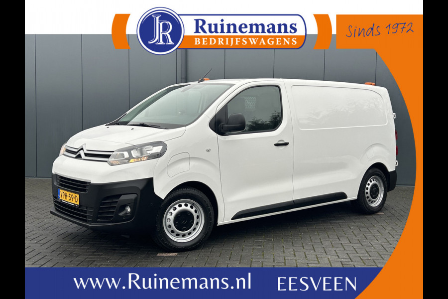 Citroën ë-Jumpy 75 kWh / 1e EIG. / L2H1 / 100% ELEKTRISCH / TREKHAAK / INRICHTING / AIRCO / CRUISE / NAVI / APPLE CARPLAY