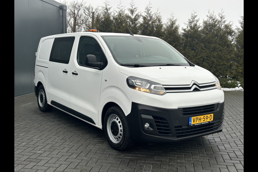 Citroën ë-Jumpy 75 kWh / 1e EIG. / L2H1 / 100% ELEKTRISCH / TREKHAAK / INRICHTING / AIRCO / CRUISE / NAVI / APPLE CARPLAY