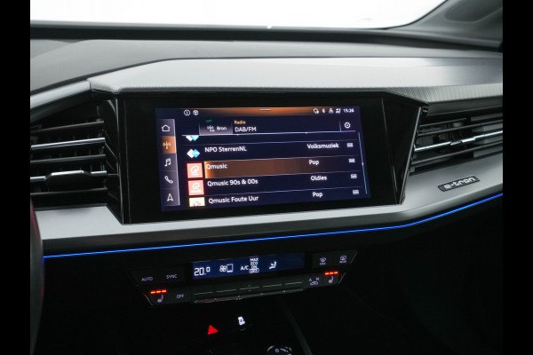 Audi Q4 e-tron 40 Launch edition Advanced Plus 77 kWh [3-Fase] {SOH-93%} (INCL-BTW) *HEATPUMP | ADAPT-CRUISE | MATRIX-LED | NAVI-FULLMAP | KEYLESS | CAMERA | DIGI-COCKPIT | DAB | AMBIENT-LIGHT | HEATED-SPORTSEATS | SHIFT-PADDLES | PRIVACY-GLASS | 19''ALU*