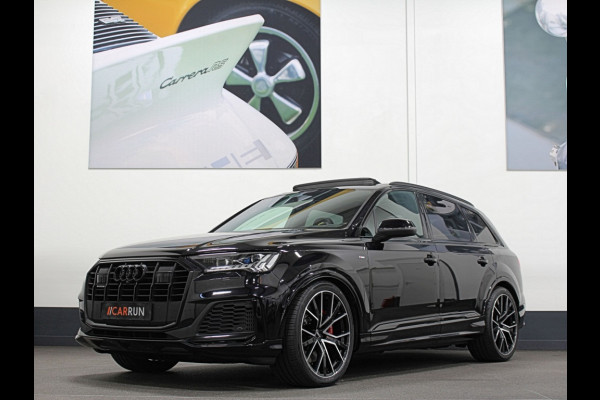 Audi Q7 50 V6 TDI 7-Persoons S-Line | 360 Camera | Trekhaak | ACC | Panorama | B&O Sound | Head-Up | Soft-Close | Matrix-LED | 4-Zone Clima | Stoelverwarming V+A | Keyless-Entry | Standkachel | Luchtvering | Tour-Pakket | Memory | Sfeerverlichting | Stuurverwarming | Autom. Parkeren | Carplay |