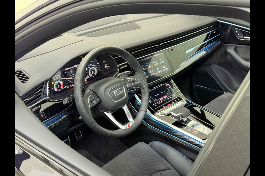 Audi Q7 50 V6 TDI 7-Persoons S-Line | 360 Camera | Trekhaak | ACC | Panorama | B&O Sound | Head-Up | Soft-Close | Matrix-LED | 4-Zone Clima | Stoelverwarming V+A | Keyless-Entry | Standkachel | Luchtvering | Tour-Pakket | Memory | Sfeerverlichting | Stuurverwarming | Autom. Parkeren | Carplay |