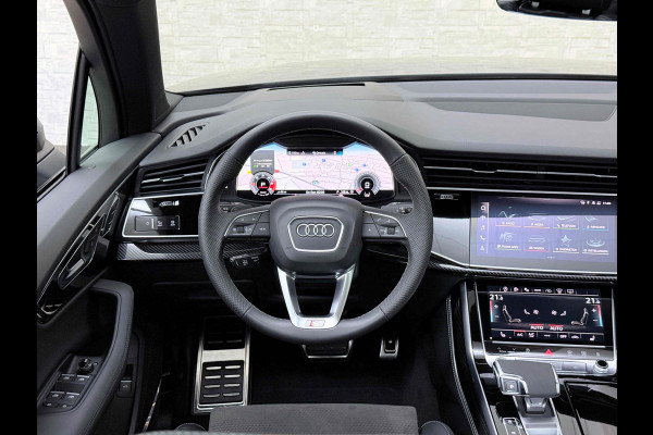 Audi Q7 50 V6 TDI 7-Persoons S-Line | 360 Camera | Trekhaak | ACC | Panorama | B&O Sound | Head-Up | Soft-Close | Matrix-LED | 4-Zone Clima | Stoelverwarming V+A | Keyless-Entry | Standkachel | Luchtvering | Tour-Pakket | Memory | Sfeerverlichting | Stuurverwarming | Autom. Parkeren | Carplay |
