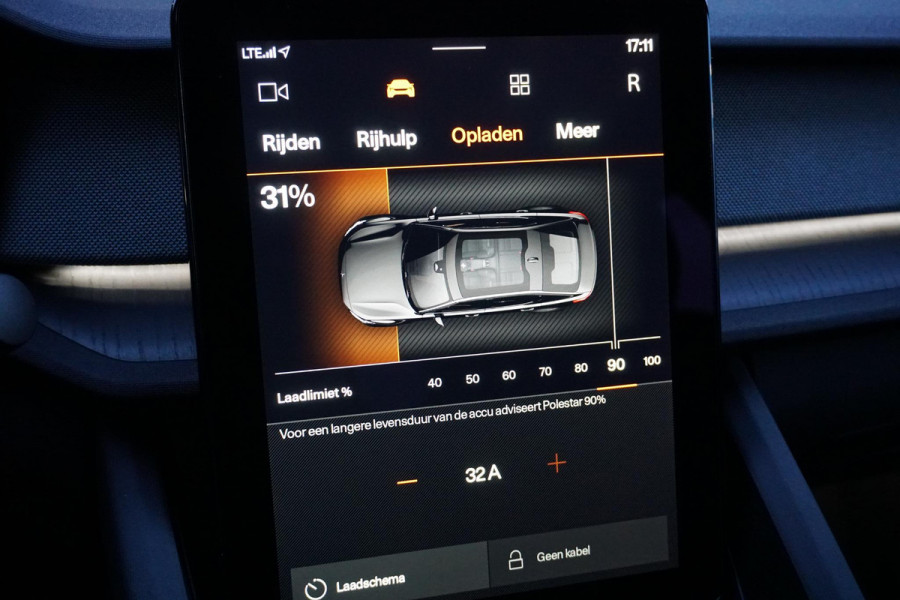 Polestar 2 Long Range Dual Motor Launch Edition 78kWh 408pk Performance + BREMBO BIG BRAKES / 360 CAMERA / PANODAK