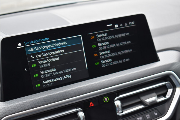 BMW X3 xDrive30e M-Pakket 292 Pk Brooklyn Grijs Metallic Pano Leder Navi Camera 19 Inch