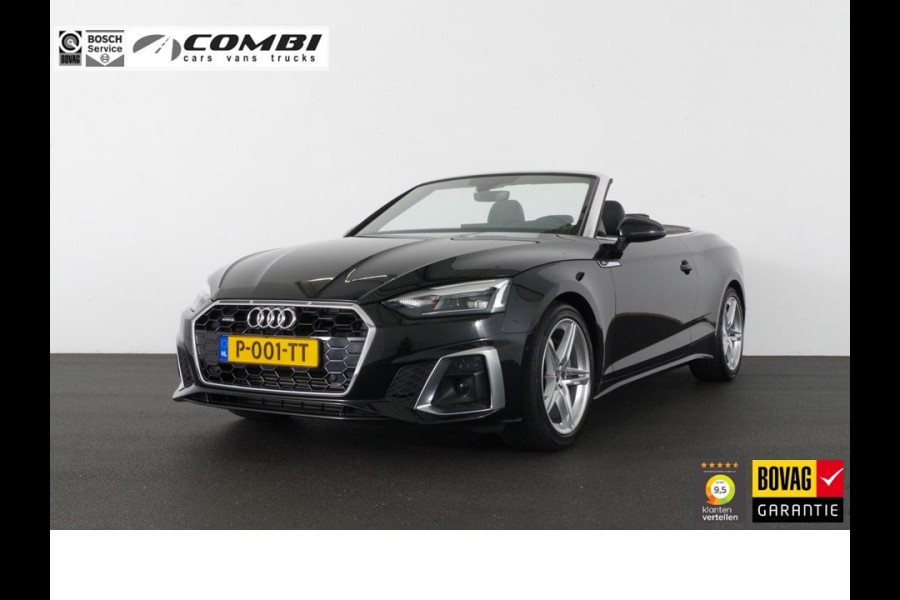 Audi A5 Cabriolet 45 TFSI quattro S edition 266pk > Full S-Line/cabrio/Leer/18inch/camera
