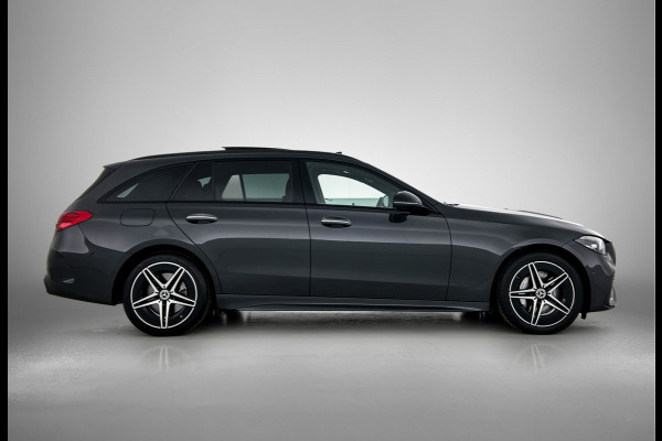 Mercedes-Benz C-Klasse Estate 300 e Star Edition LIMITED AMG | Night Pakket | Panorama Schuif-Kanteldak | Distronic | Apple CarPlay | Sfeerverlichting | Memory voorstoelen. Inclusief 24 maanden MB Certified garantie voor Europa.