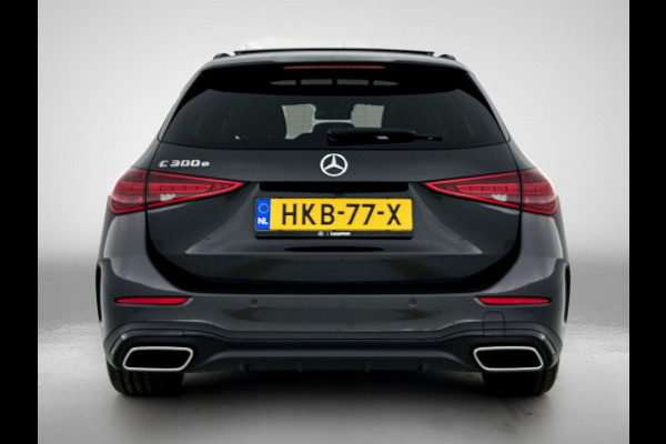 Mercedes-Benz C-Klasse Estate 300 e Star Edition LIMITED AMG | Night Pakket | Panorama Schuif-Kanteldak | Distronic | Apple CarPlay | Sfeerverlichting | Memory voorstoelen. Inclusief 24 maanden MB Certified garantie voor Europa.