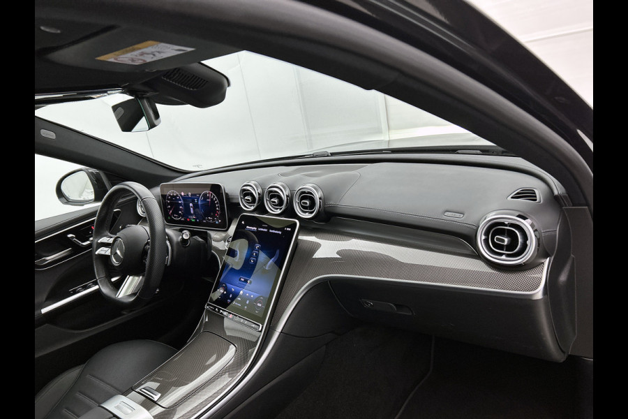 Mercedes-Benz C-Klasse Estate 300 e Star Edition LIMITED AMG | Night Pakket | Panorama Schuif-Kanteldak | Distronic | Apple CarPlay | Sfeerverlichting | Memory voorstoelen. Inclusief 24 maanden MB Certified garantie voor Europa.