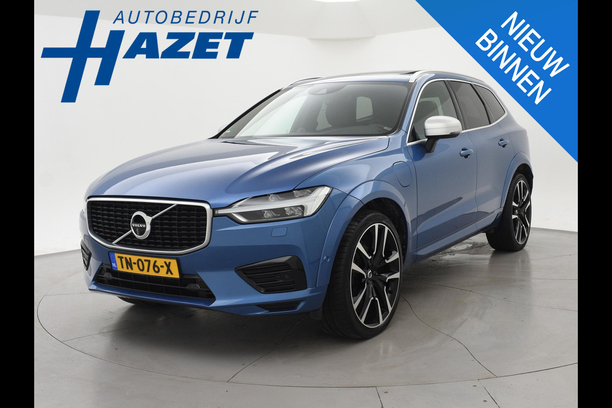 Volvo XC60 2.0 T8 T.E. 390 PK AWD R-DESIGN + BOWERS & WILKINS | 22 INCH | TREKHAAK | 360 CAMERA | PANORAMA | VOL-LEDER