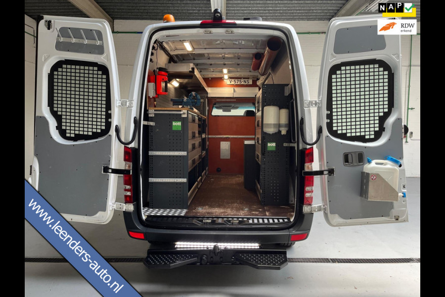 Mercedes-Benz Sprinter Automaat Servicewagen 414 2.2 CDI 140pk euro6 366 HD BOTT Inrichting Victron V230 Standkachel RIJKLAARPRIJS