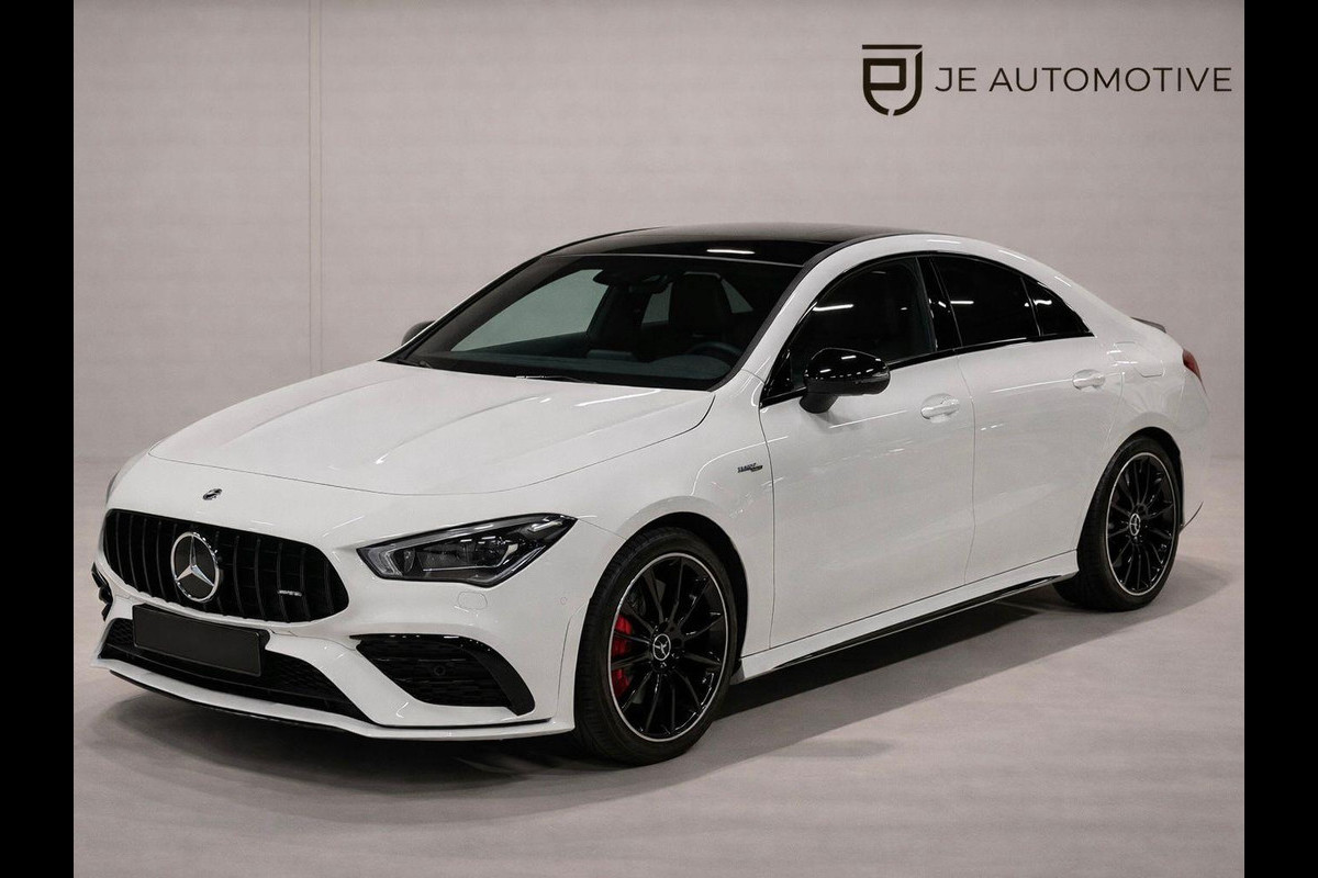 Mercedes-Benz CLA-Klasse 35 AMG 4MATIC Premium Plus, Pano, Night, Matrix Led, Ambiënte Light, Widescreen, Cam, PDC, Dealer Onderhouden