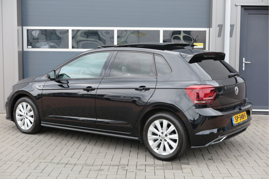 Volkswagen Polo 1.0 TSI 85kw 116pk R-Line Highline , 6 versn. Panoramadak, Led , PDC, Cruise, Carplay , Achteruitrijcamera , Sportstoelen , Actieve demping .DAB+, etc .