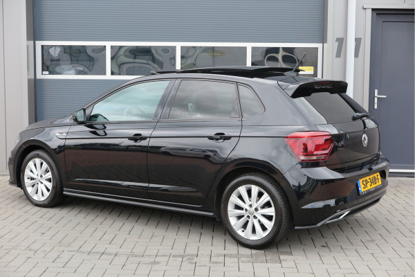 Volkswagen Polo 1.0 TSI 85kw 116pk R-Line Highline , 6 versn. Panoramadak, Led , PDC, Cruise, Carplay , Achteruitrijcamera , Sportstoelen , Actieve demping .DAB+, etc .