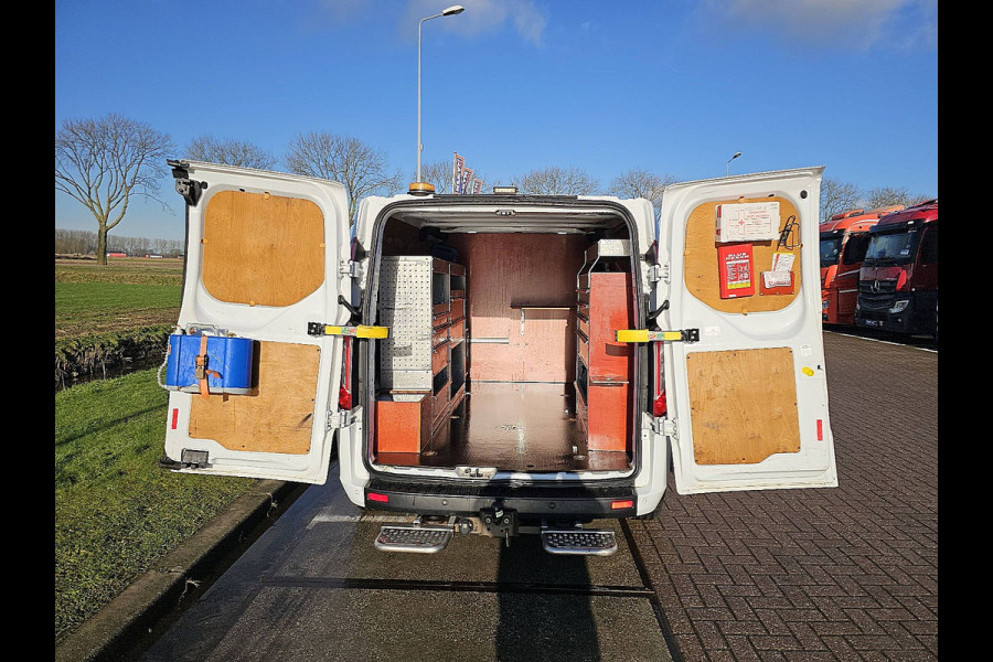 Ford Transit Custom 340 2.0 TDCI L2H1 Trend NAP Euro6 Airco Trekhaak Sidebars Bumpers-Kleur Oh-Historie Wp-Inrichting 1e Eigenaar!