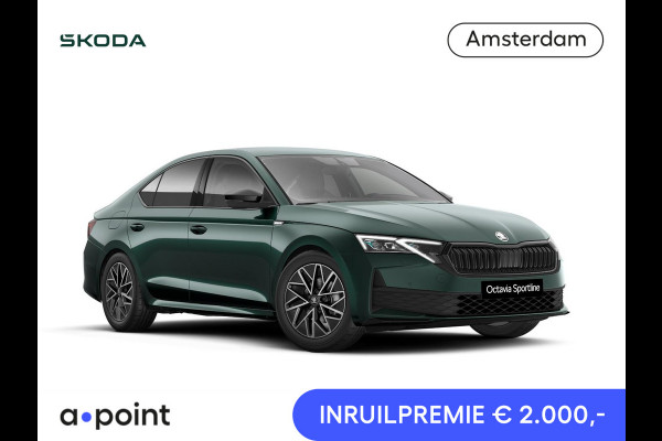 Škoda Octavia Sportline Tour m-HEV 1.5 TSI 150 pk 7 versn. DSG | Navigatie pakket | Travel Assist | Wegklapbare trekhaak | Winter pakket