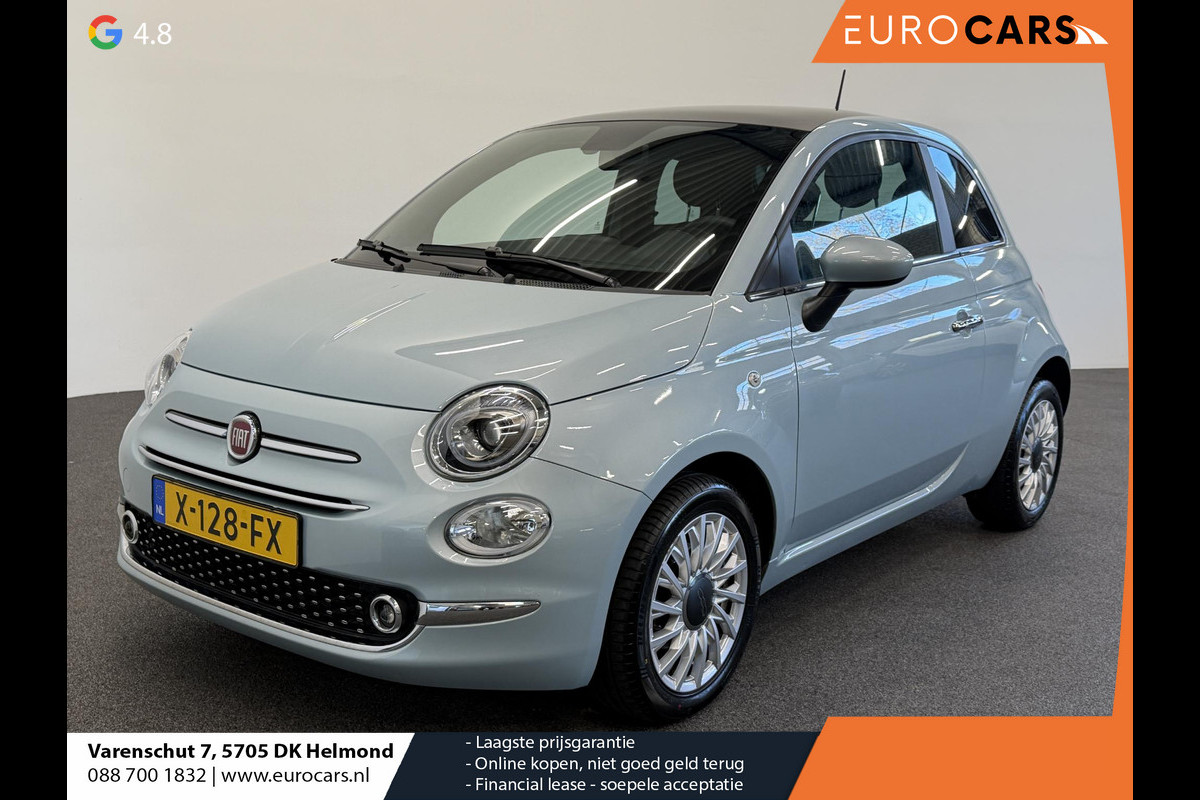 Fiat 500 1.0 Hybrid Dolcevita Panoramadak Navi Carplay Airco Cruise Control PDC Achter Lichtmetalen velgen