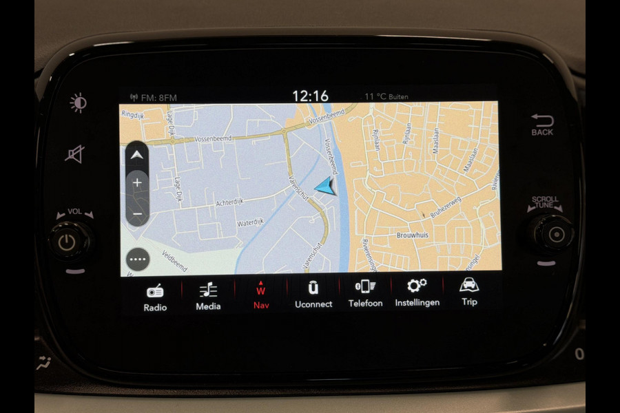 Fiat 500 1.0 Hybrid Dolcevita Panoramadak Navi Carplay Airco Cruise Control PDC Achter Lichtmetalen velgen