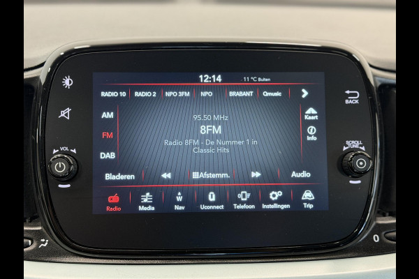 Fiat 500 1.0 Hybrid Dolcevita Panoramadak Navi Carplay Airco Cruise Control PDC Achter Lichtmetalen velgen