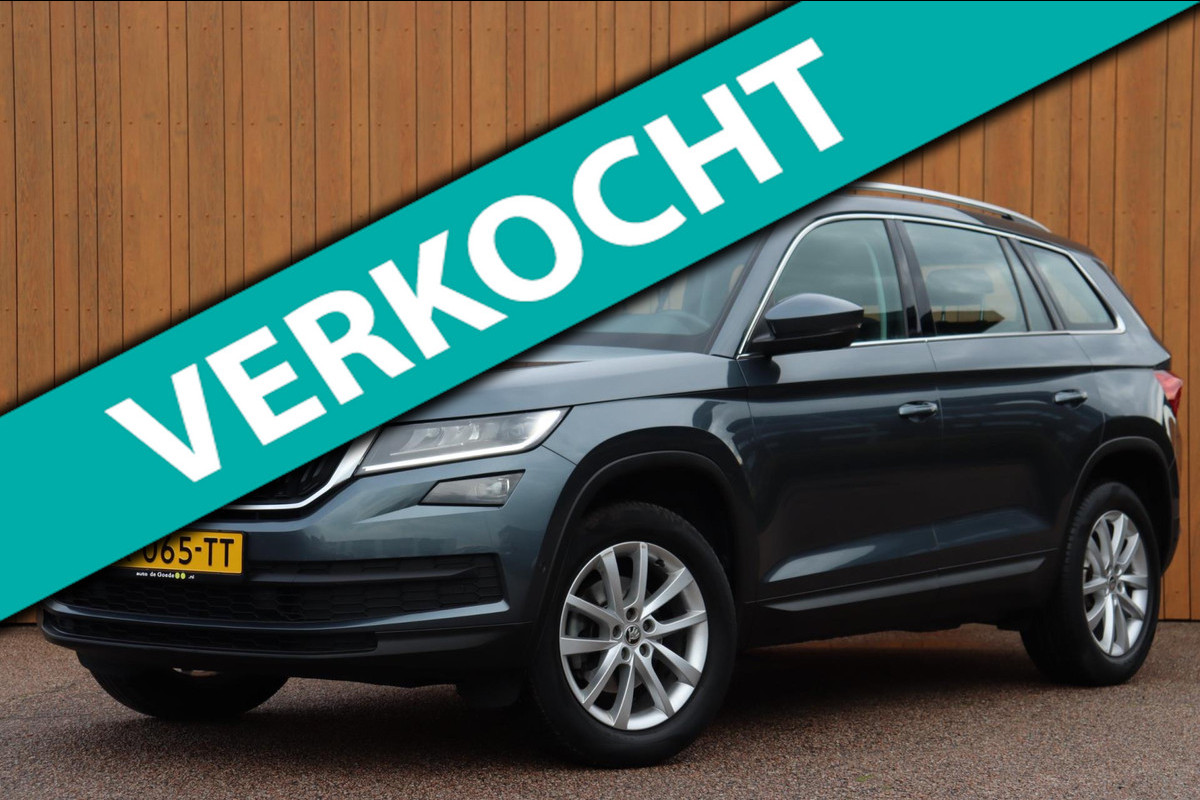 Škoda Kodiaq 1.5 TSI Bus.Ed. Plus org.NL digitaal-dashb, stuurhulp camera's trekhaak el.klep stuur+stoelverw.