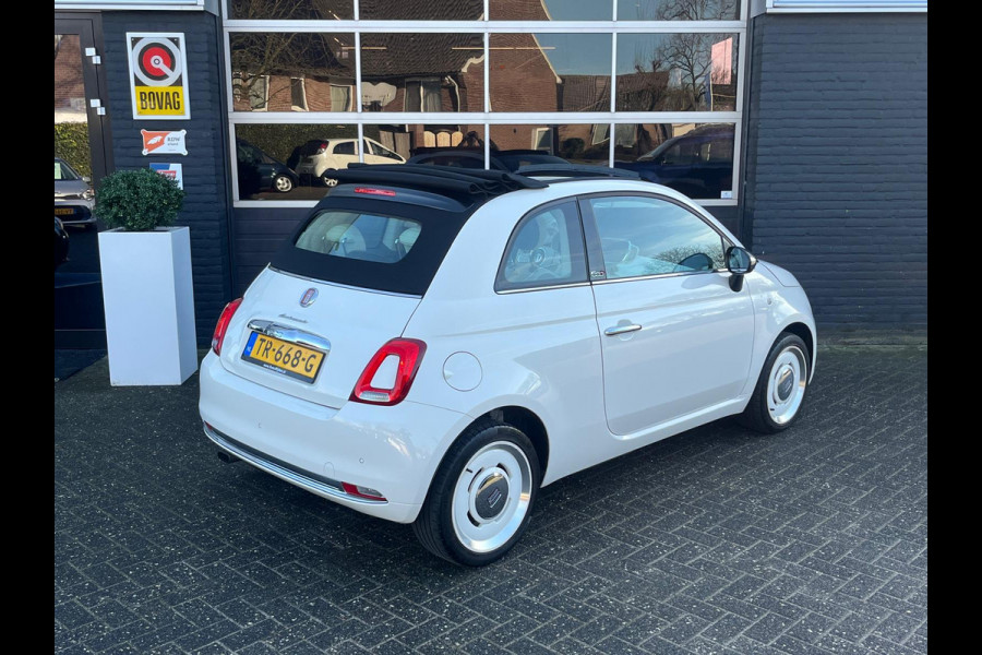 Fiat 500C 0.9 TwinAir Turbo Anniversario, Airco, Bluetooth, Cruise, PDC, NAP