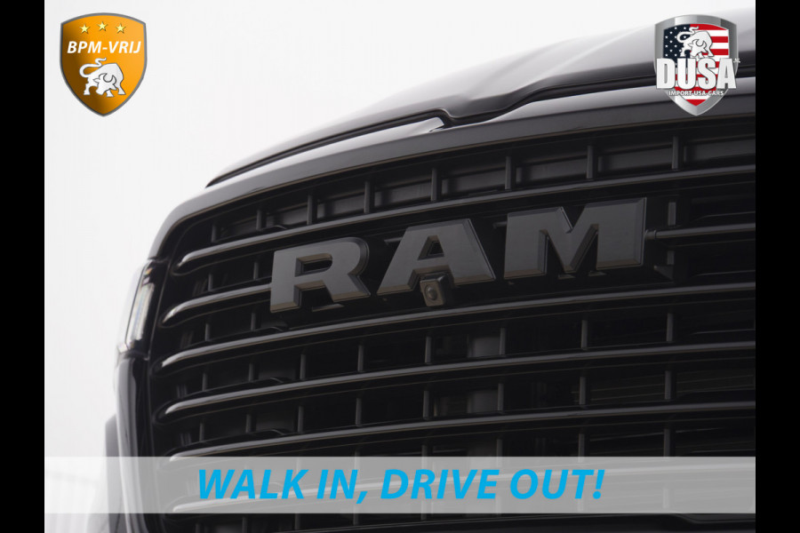 Dodge Ram 1500 | Laramie | Night | 3.0L I6 Hurricane | BPM-VRIJ | 4X4 | | BPM-VRIJ | 14,4-inch Touchscreen | Passenger Display | Getoonde accessoires zijn verkrijgbaar tegen meerprijs