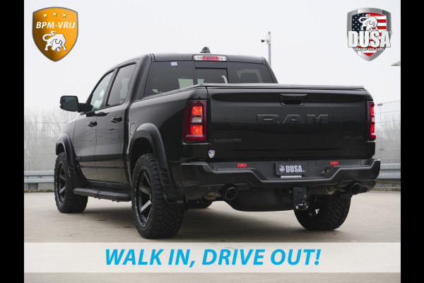 Dodge Ram 1500 | Laramie | Night | 3.0L I6 Hurricane | BPM-VRIJ | 4X4 | | BPM-VRIJ | 14,4-inch Touchscreen | Passenger Display | Getoonde accessoires zijn verkrijgbaar tegen meerprijs