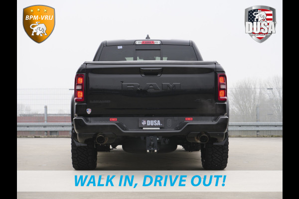 Dodge Ram 1500 | Laramie | Night | 3.0L I6 Hurricane | BPM-VRIJ | 4X4 | | BPM-VRIJ | 14,4-inch Touchscreen | Passenger Display | Getoonde accessoires zijn verkrijgbaar tegen meerprijs
