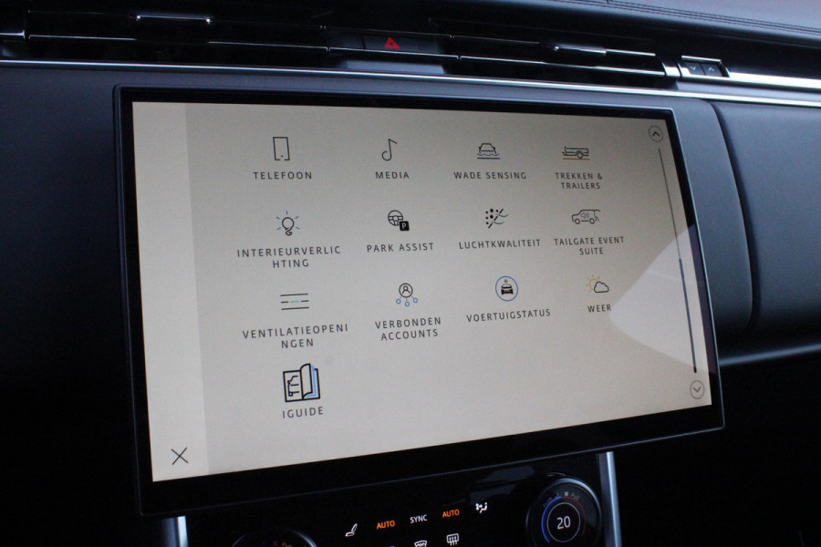 Land Rover Range Rover 4.4 V8 P530 SV LWB AWD SIGNATURE SUITE | PANORAMISCH SCHUIF/KANTEL DAK | MEESTURENDE ACHTERAS | ELEKTRISCH WEGKLAPBARE TREKHAAK | SV INTERIEUR FIRST CLASS CABIN PACK (TWEE VOLLEDIG VERTELBARE ACHTERSTOELEN MET SCHERMEN EN KOELKAST) (RSE) | 23" OBLIVN VELGEN | LUCHTVERING | MASSAGE FUNCTIE OP ALLE STOELEN INCL. VERWARMING EN KOELING | VOORRUIT/STUUR VERWARMING | PRIVACY GLASS | LEDEREN BEKLEDING SEMI ANILINE/EBONY | ADAPTIVE CRUISE CONTROL | ALLE STOELEN ELEKTRISCH VERSTELBAAR 24 VOUDIG | 360° CAMERA | HEMELBEKLEDING LEDER EBONY | DODEHOEK DETECTIE | HEAD UP DISPLAY | S