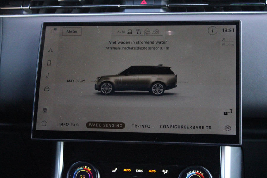 Land Rover Range Rover 4.4 V8 P530 SV LWB AWD SIGNATURE SUITE | PANORAMISCH SCHUIF/KANTEL DAK | MEESTURENDE ACHTERAS | ELEKTRISCH WEGKLAPBARE TREKHAAK | SV INTERIEUR FIRST CLASS CABIN PACK (TWEE VOLLEDIG VERTELBARE ACHTERSTOELEN MET SCHERMEN EN KOELKAST) (RSE) | 23" OBLIVN VELGEN | LUCHTVERING | MASSAGE FUNCTIE OP ALLE STOELEN INCL. VERWARMING EN KOELING | VOORRUIT/STUUR VERWARMING | PRIVACY GLASS | LEDEREN BEKLEDING SEMI ANILINE/EBONY | ADAPTIVE CRUISE CONTROL | ALLE STOELEN ELEKTRISCH VERSTELBAAR 24 VOUDIG | 360° CAMERA | HEMELBEKLEDING LEDER EBONY | DODEHOEK DETECTIE | HEAD UP DISPLAY | S