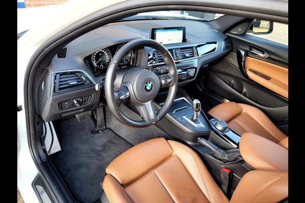 BMW 1-serie 118i Edition M-Sport, Dak, Harman K., Cognac leer (BTW NL NAP)