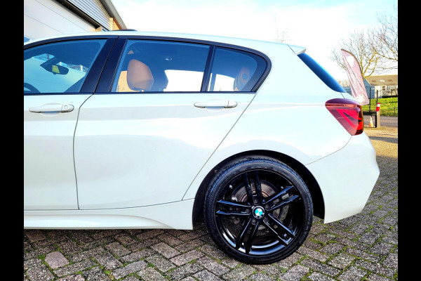 BMW 1-serie 118i Edition M-Sport, Dak, Harman K., Cognac leer (BTW NL NAP)