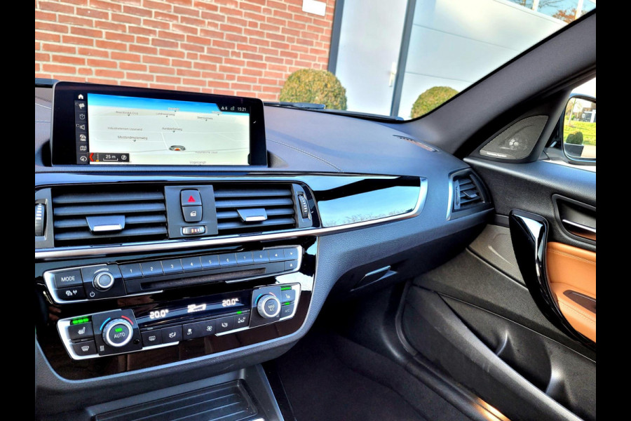 BMW 1-serie 118i Edition M-Sport, Dak, Harman K., Cognac leer (BTW NL NAP)