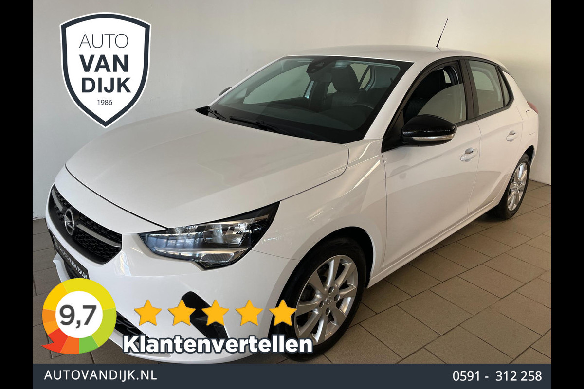 Opel Corsa 1.2 Edition AIRCO NAVI CRUISE STUURVERW PDC BLUETOOTH VELGEN ELEK RAMEN CENT VERG NIEUWSTAAT