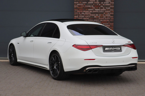 Mercedes-Benz S-Klasse AMG 63 S E Performance | 802pk | Carbon | Achterasbesturing | Distronic+ | Chauffeurspakket | Entertainment Achter | Stoelventilatie | Zonweringspakket | Vlakkenverwarming | Kuitmassage | Burmester High End 4D |