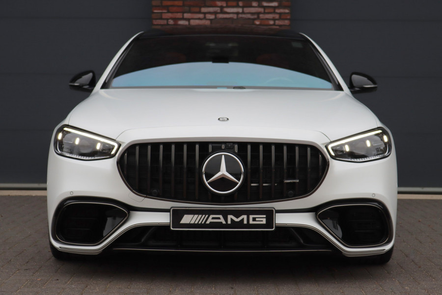 Mercedes-Benz S-Klasse AMG 63 S E Performance | 802pk | Carbon | Achterasbesturing | Distronic+ | Chauffeurspakket | Entertainment Achter | Stoelventilatie | Zonweringspakket | Vlakkenverwarming | Kuitmassage | Burmester High End 4D |