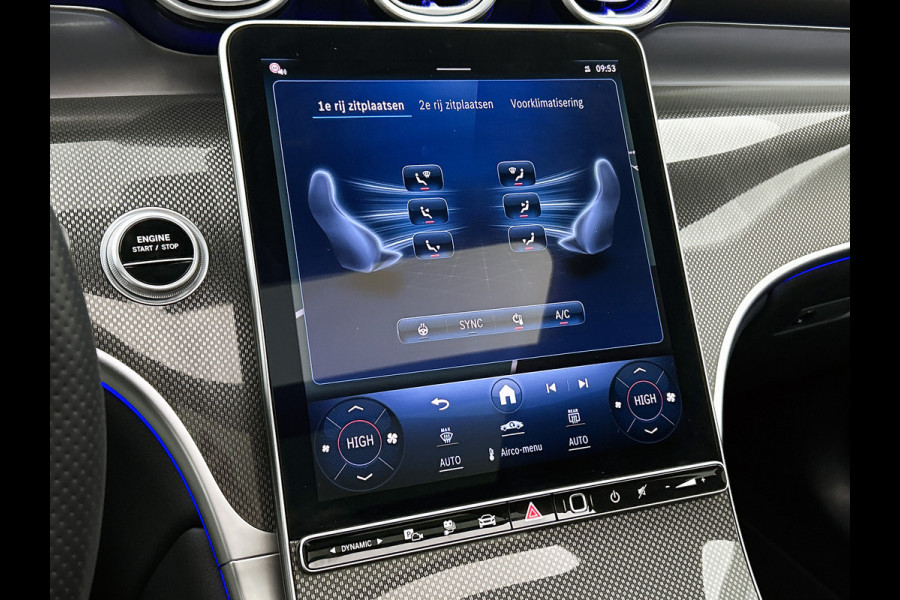 Mercedes-Benz GLC 300 e 4MATIC AMG Plug-In Hybride AMG Line Premium Plus | Night Pakket | Alarm Klasse 3 | trekhaak | Panorama Schuif-Kanteldak | 20 Inch AMG Velgen | Distronic. Inclusief 24 maanden MB Certified garantie voor Europa.