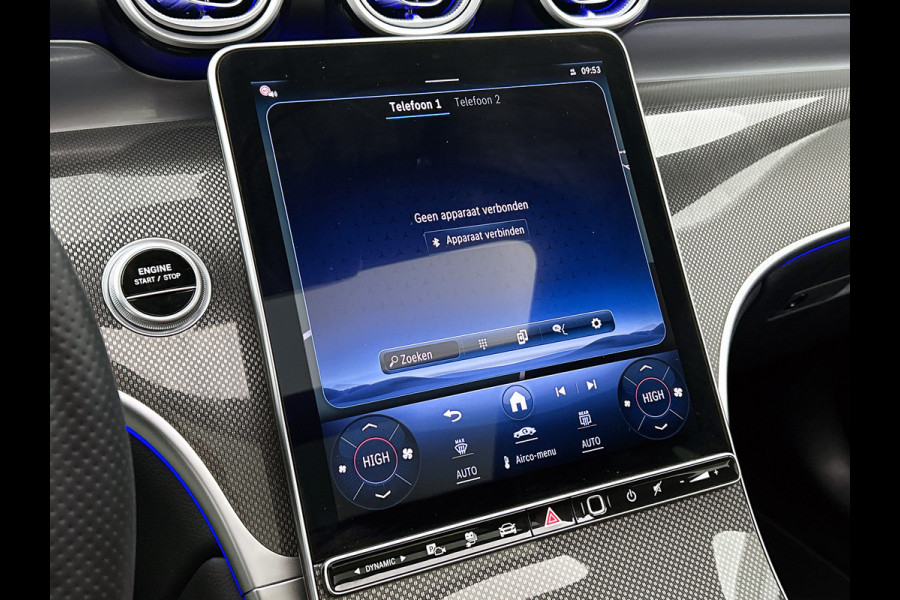 Mercedes-Benz GLC 300 e 4MATIC AMG Plug-In Hybride AMG Line Premium Plus | Night Pakket | Alarm Klasse 3 | trekhaak | Panorama Schuif-Kanteldak | 20 Inch AMG Velgen | Distronic. Inclusief 24 maanden MB Certified garantie voor Europa.